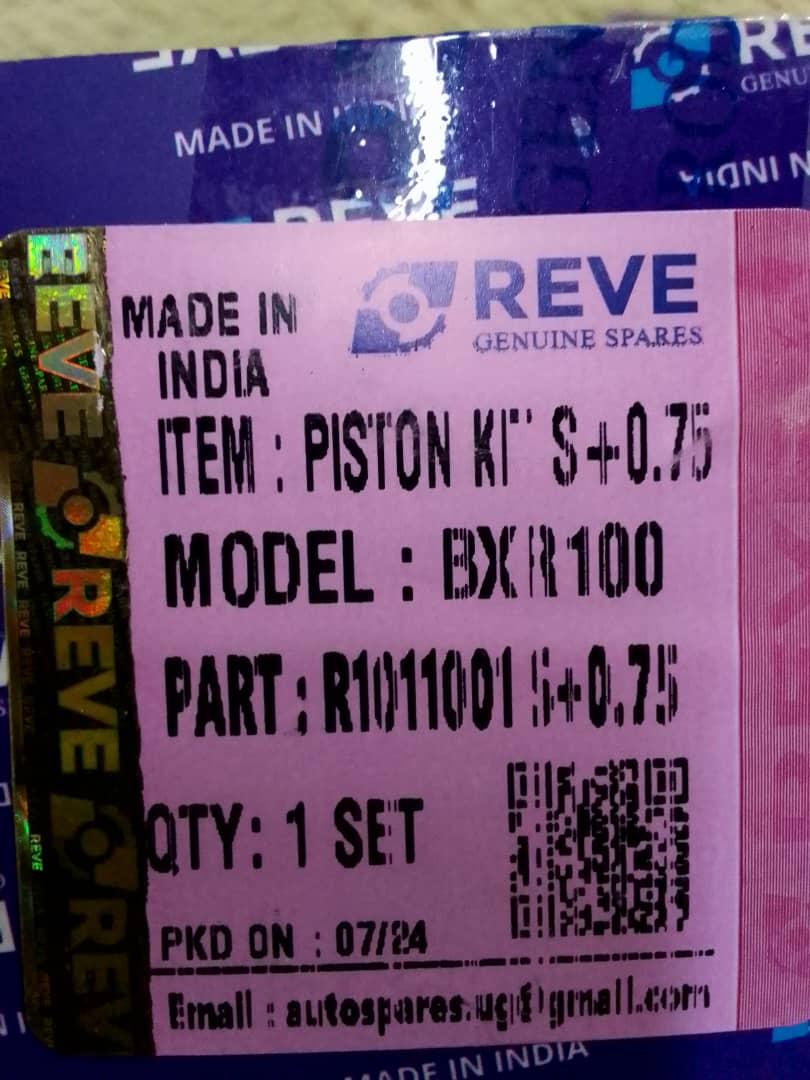 REVE=Piston 0.75=BM100KS